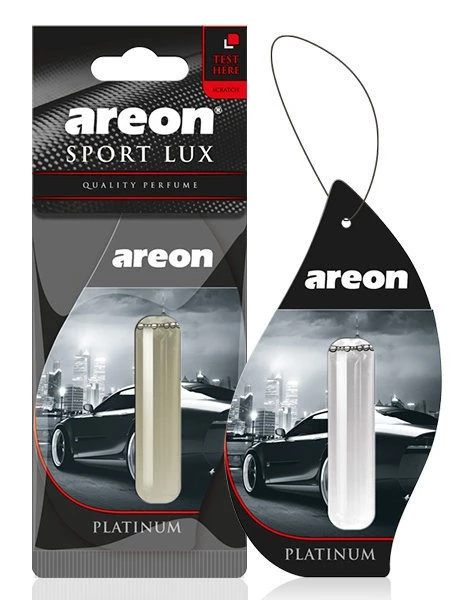 Ароматизатор подвесной Areon Sport Lux Liquid LX03 Платина