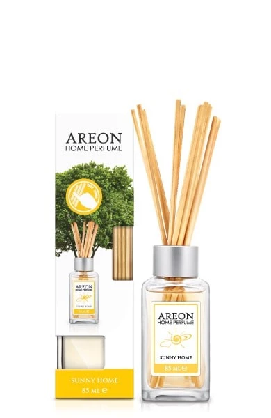 Ароматизатор интерьерный (Sunny Home/Солнечный Дом) (85 мл) AREON Home Perfume Sticks (гель, палочки)