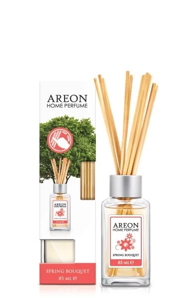 Ароматизатор интерьерный (Sprinf Bouguet/Весенний букет) (85 мл) AREON Home Perfume Sticks (гель, палочки)