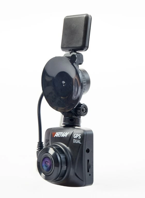 Видеорегистратор Artway AV-398, 2 камеры, 1920х1080, обзор 170°, GPS
