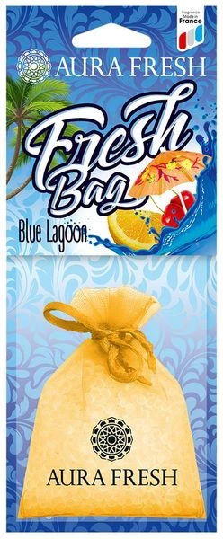 Ароматизатор подвесной Aura Fresh FRESH BAG Blue Lagoon/Голубая лагуна