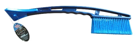 Щетка от снега и льда (45 см) AUTOLUXE (синяя)