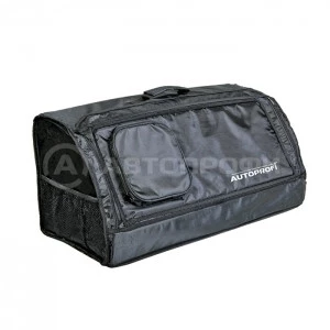 Органайзер-сумка в багажник (70х32х30 см.) AUTOPROFI черный (TRAVEL доп.карман)