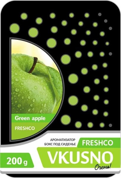 Ароматизатор под сиденье (Apple/Яблоко) AZARD Freshco VKUSNO