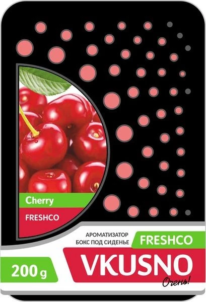 Ароматизатор под сиденье (Cherry/Вишня) AZARD Freshco VKUSNO