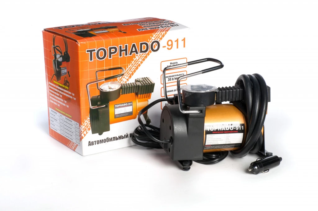 Автомобильный компрессор Azard Tornado-911 30 л/мин 6 атм