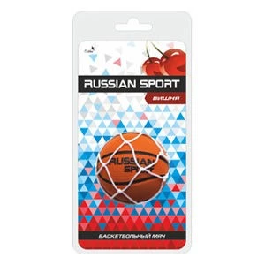 Ароматизатор подвесной (Cherry/Вишня) AZARD Russian Sport (баскетбольный мяч)