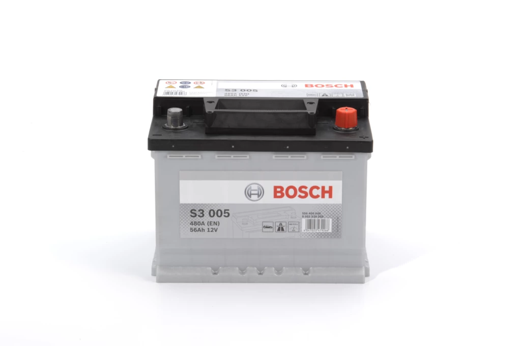 Аккумулятор легковой Bosch S3 Silver 005 56 ач 480А Обратная полярность