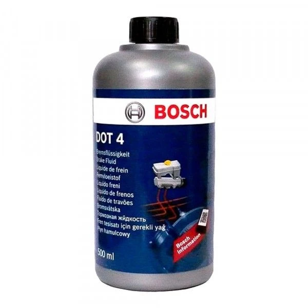 Тормозная жидкость Bosch DOT-4 0,5 л