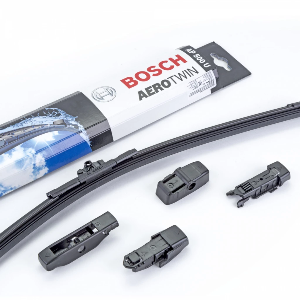Щётка стеклоочистителя Бескаркасная Bosch AeroTwin Plus AP500U 500 мм, 3397006947