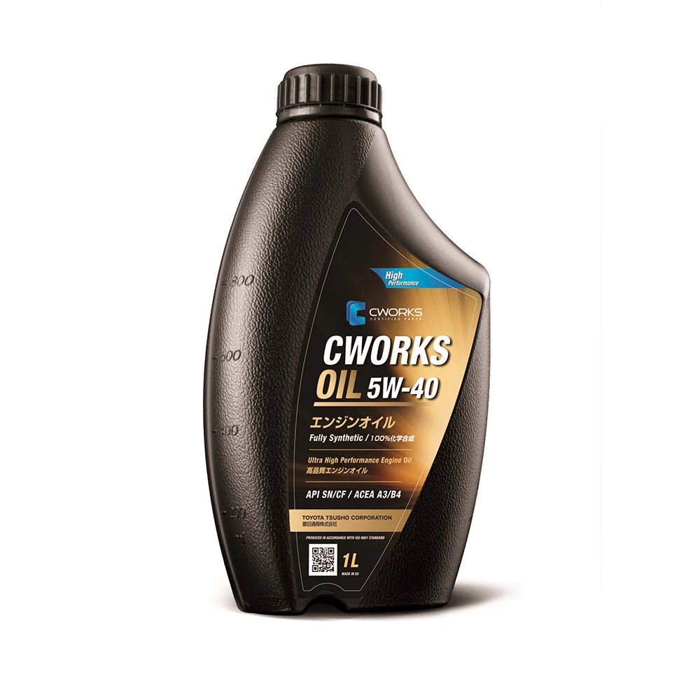 Моторное масло CWORKS 5W-40 синтетическое 1 л