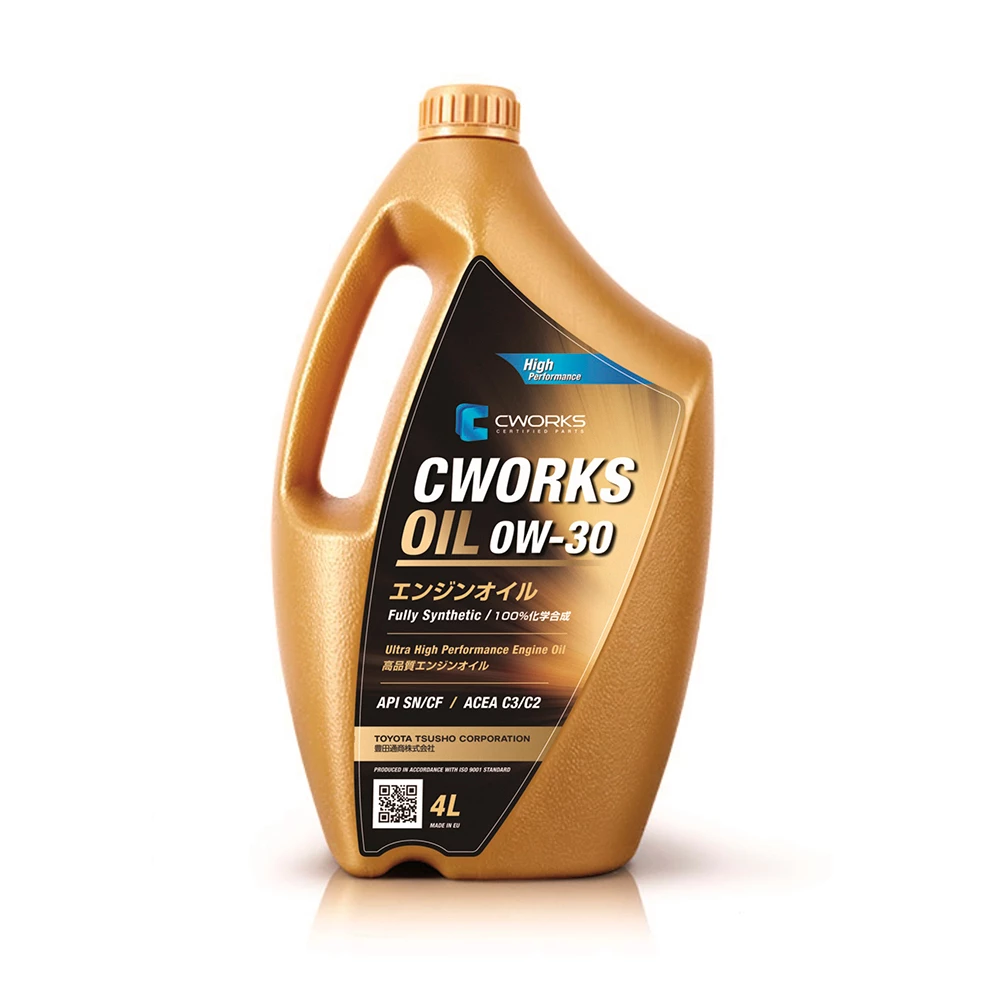 Моторное масло CWORKS 0W-30 синтетическое 4 л