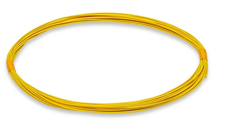 Провод желтый ПВАМ 0,75 кв.мм, 5м. б/упак Cargen