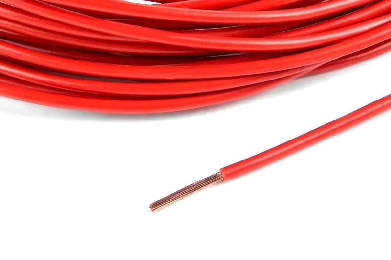 Провод электропроводки 1,5 мм (10 м) красный CARGEN