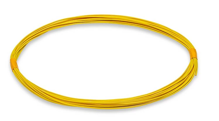 Провод желтый ПВАМ 0,5 кв.мм, 10м. б/упак Cargen