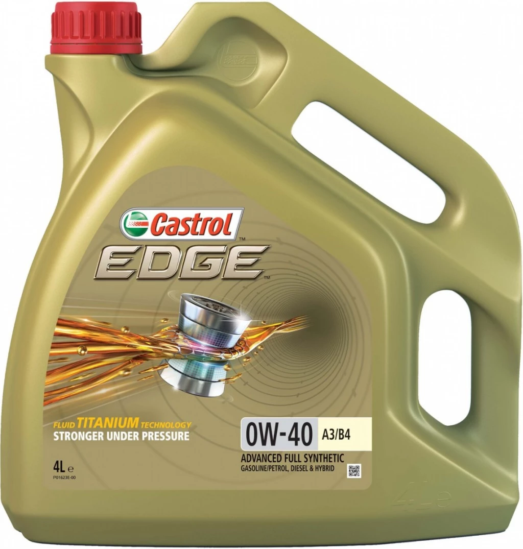 Моторное масло Castrol Edge Titanium 0W-40 синтетическое 4 л