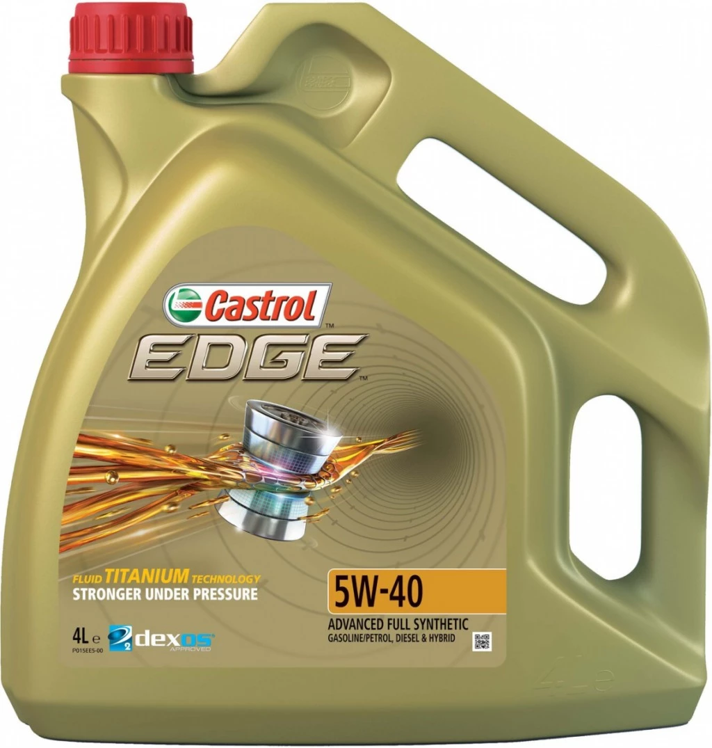Моторное масло Castrol Edge Titanium 5W-40 синтетическое 4 л
