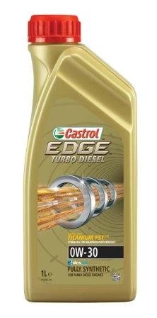 Моторное масло Castrol Edge Titanium Turbo Diesel 0W-30 синтетическое 1 л