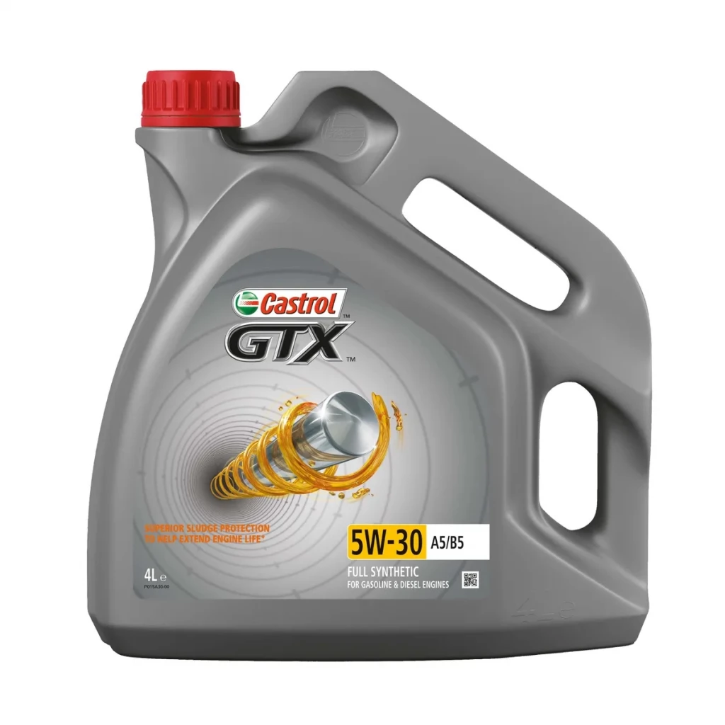 Моторное масло Castrol GTX 5W-30 синтетическое 4 л