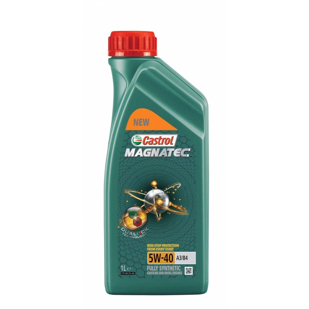 Моторное масло Castrol Magnatec 5W-40 A3/B4 Dualock синтетическое 1 л