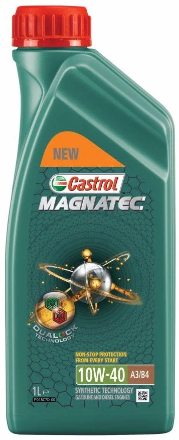 Моторное масло Castrol Magnatec 10W-40 Dualock полусинтетическое 1 л