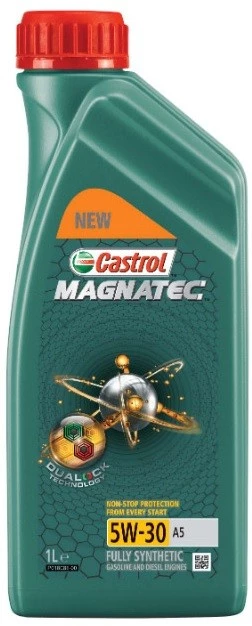Моторное масло Castrol Magnatec 5W-30 A5 Dualock синтетическое 1 л