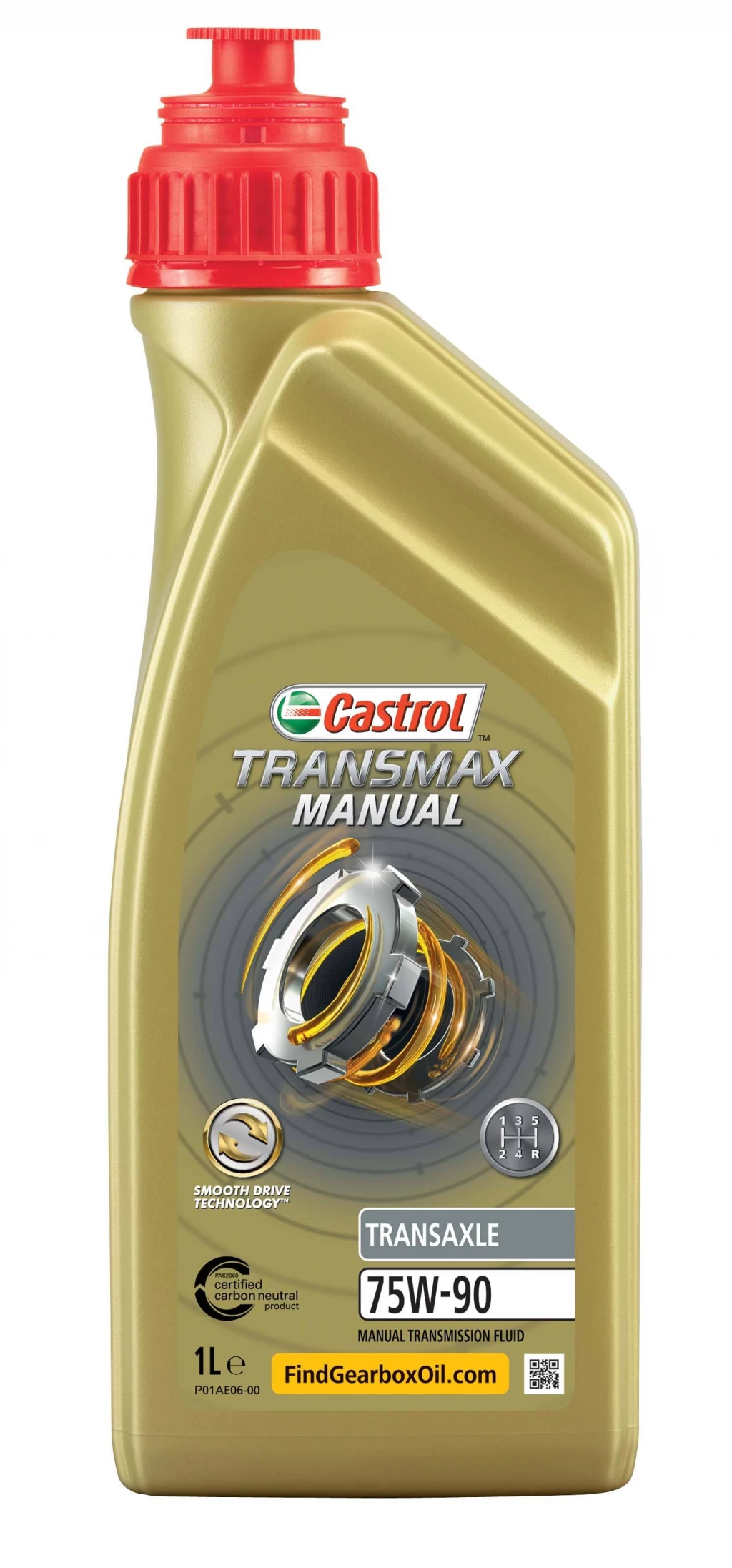 Масло трансмиссионное Castrol Transmax Manual Transaxle 75W-90 синтетическое 1 л