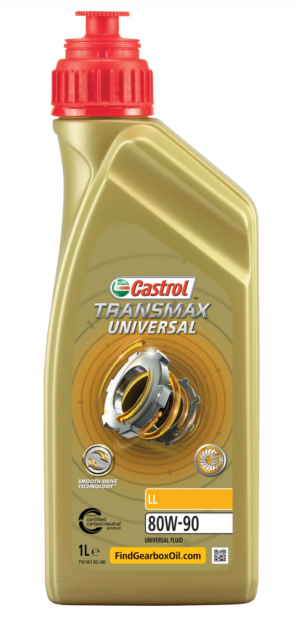 Масло трансмиссионное Castrol Transmax Universal LL 80W-90 синтетическое 1 л