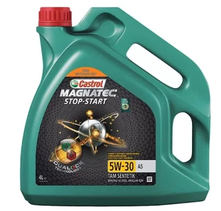 Моторное масло Castrol Magnatec Stop start 5W-30 A5 синтетическое 4 л