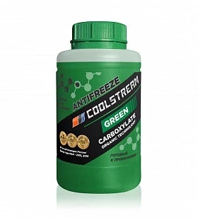 Антифриз CoolStream G11 -37°С зеленый 0,9 кг