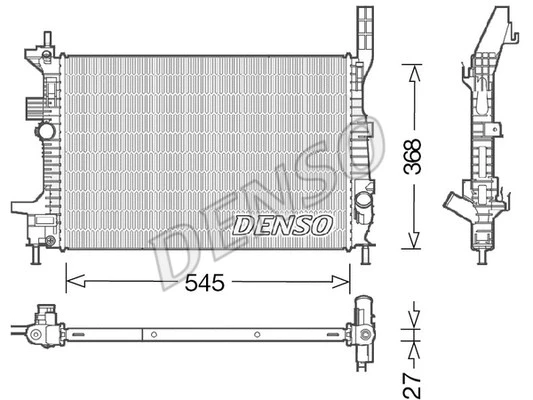 Радиатор Denso DRM10028