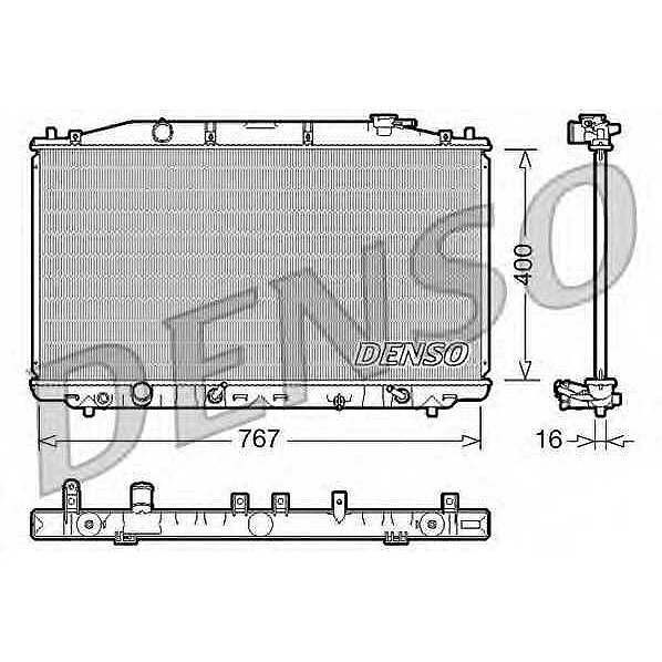 Радиатор Denso DRM40025