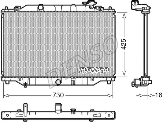 Радиатор Denso DRM44039