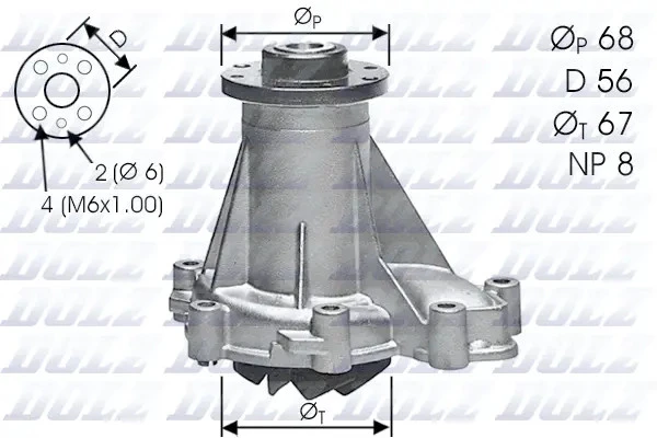 Помпа Dolz M176