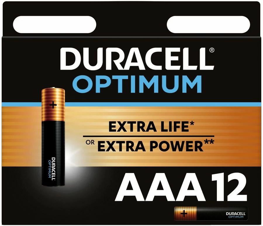 Батерейка Duracell Optimum LR03/AAA, 1 шт