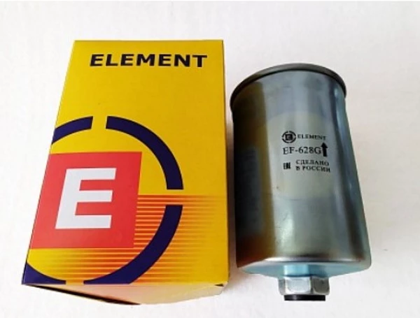 Фильтр топливный ГАЗ 406,405 дв. под штуцер Element (арт. EF-628G)
