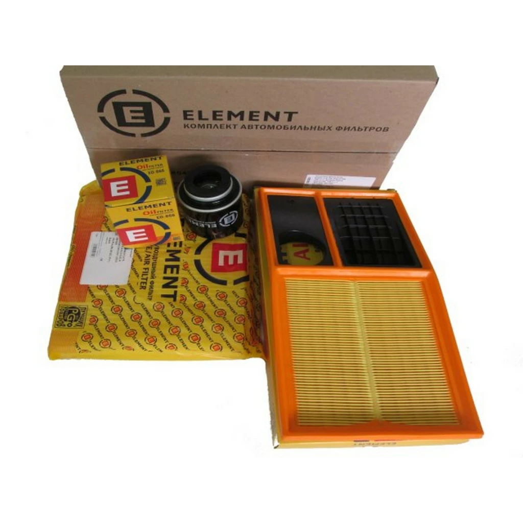 Набор фильтров SKODA (масляный+воздушный+салонный) Element Element EOAC-116