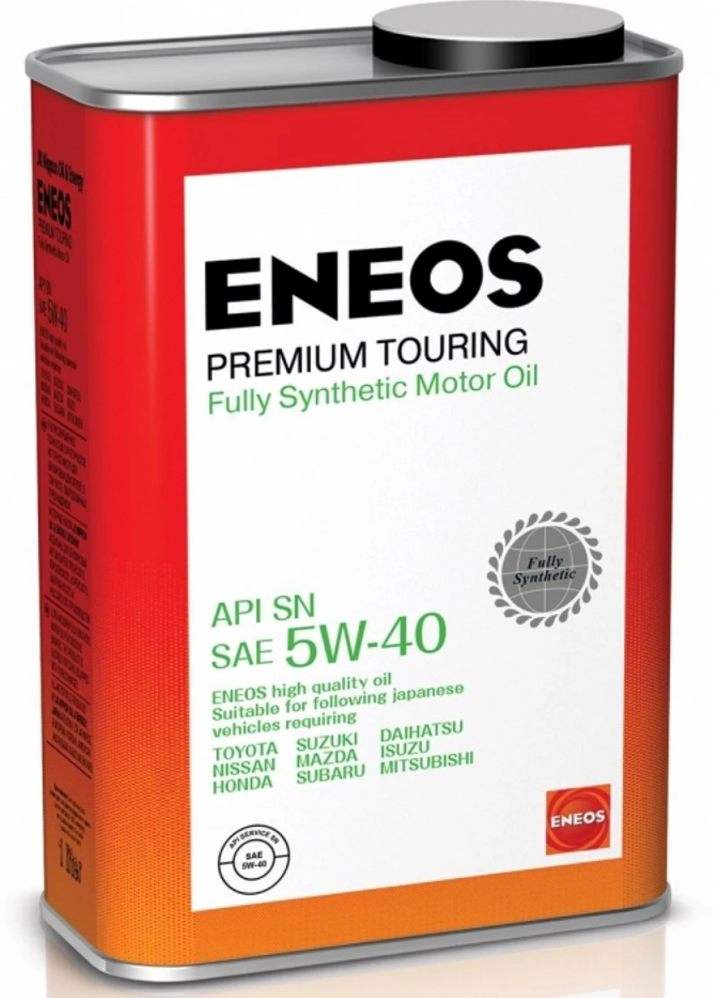 Моторное масло Eneos PremiumTouring 5W-40 синтетическое 1 л