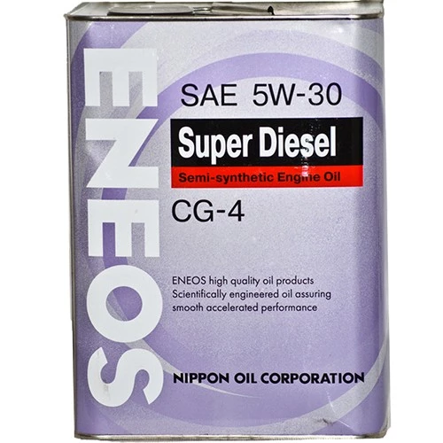 Моторное масло Eneos Super Diesel CG-4 5W-30 полусинтетическое 1 л