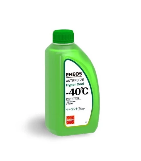 Антифриз ENEOS Hyper Cool (-40°С) (1 кг) зеленый