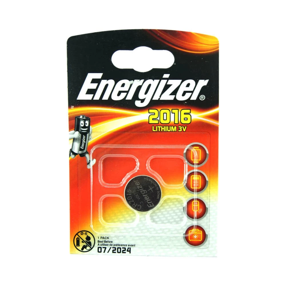 Батарейка CR2016 Energizer Lithium (1 шт.)
