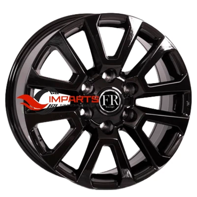 Колесный диск FR replica 7,5x18/6x139,7 ET25 D106,2 TY182 (TY5040) Black (№15)