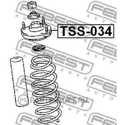 Опора переднего амортизатора FEBEST TSS-034