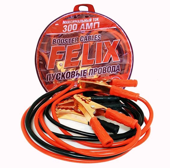 Провода прикуривания Felix 300А 2,5 м