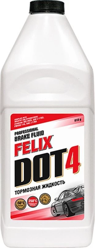 Тормозная жидкость Felix DOT-4 0,91 л