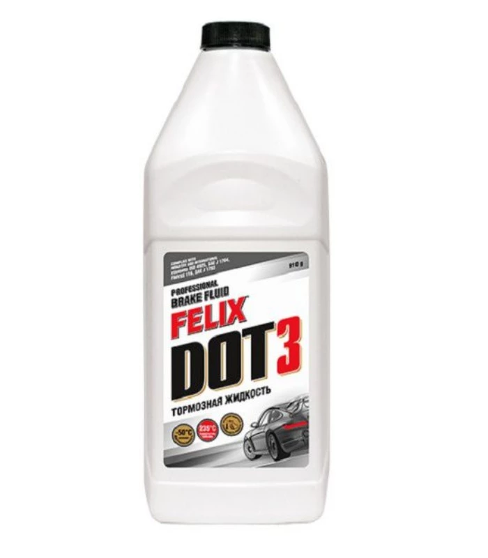 Тормозная жидкость Felix DOT-3 0,91 л