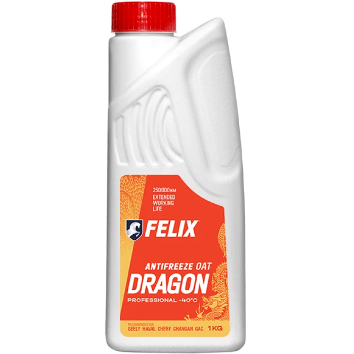 Антифриз Felix Dragon -40°С красный 1 л