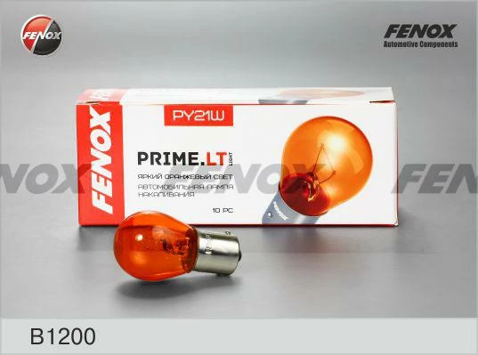 Лампа подсветки PY21W 12V 21W FENOX (BAU15s)