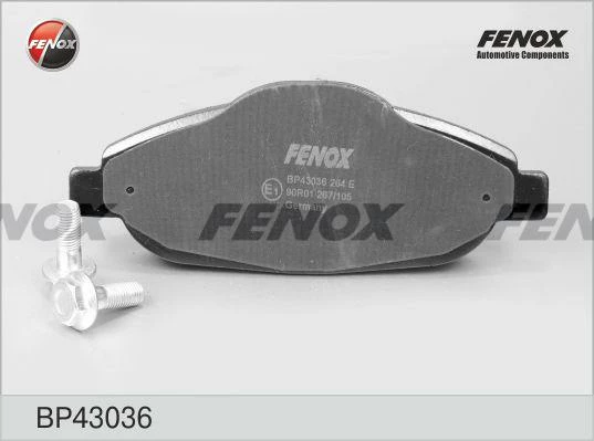 Колодки дисковые Fenox BP43036