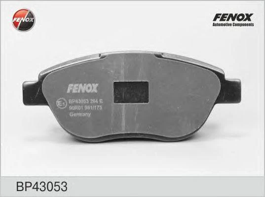 Колодки дисковые Fenox BP43053